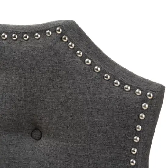 Aurora Modern And Contemporary Fabric Headboard - Baxton Studio image {2}