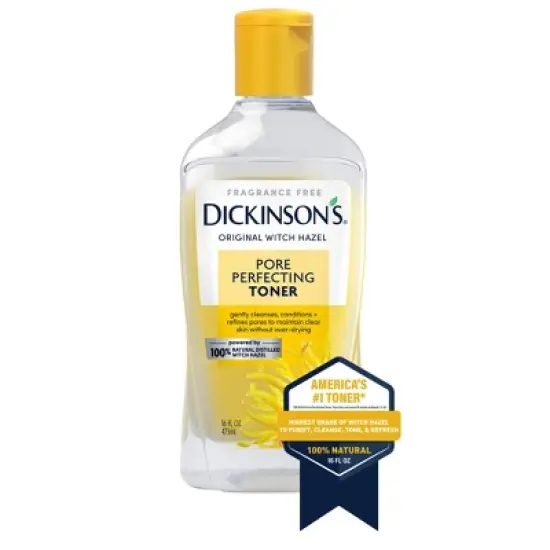 Dickinson's Original Witch Hazel Pore Perfecting 100% Natural Toner - 3.3 fl oz image {5}