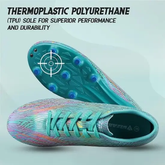 Vizari Men's Ladera Firm Ground Outdoor Soccer Cleats/Shoes | for Adults and Teens image {3}