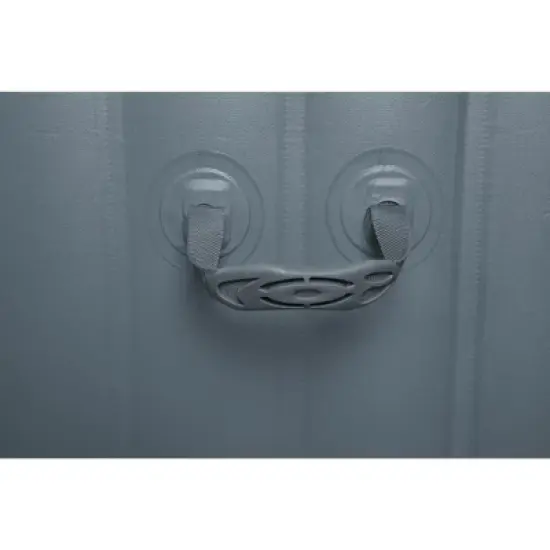 Coleman SaluSpa Inflatable Hot Tub Square Portable Outdoor Spa with 114 Soothing AirJets and Insulated Cover image {4}