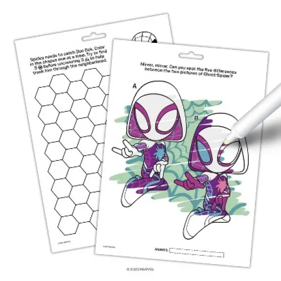 Spidey & his Amazing Friends Imagine Ink Book image {2}