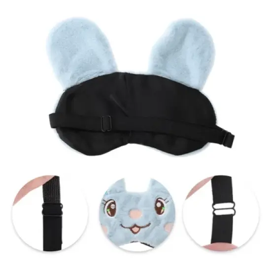 Unique Bargains Embroidered Rabbit Eye Mask 1 Pc image {2}