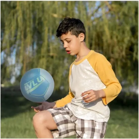 LVL UP Rigore Performance Deflated Soccer Ball Bundle Includes a Pump and Needle image {3}