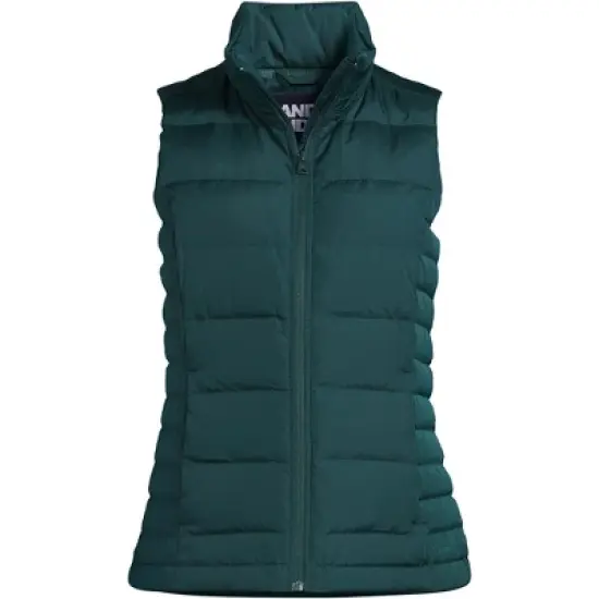 Lands' End Women's Winter Down Puffer Vest image {13}