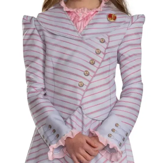 NBCUniversal Girls' Wicked the Musical Glinda Upland Shiz Classic Costume Dress image {4}