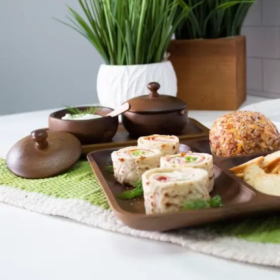 BergHOFF Acacia Wooden Spice Jar Set image {5}