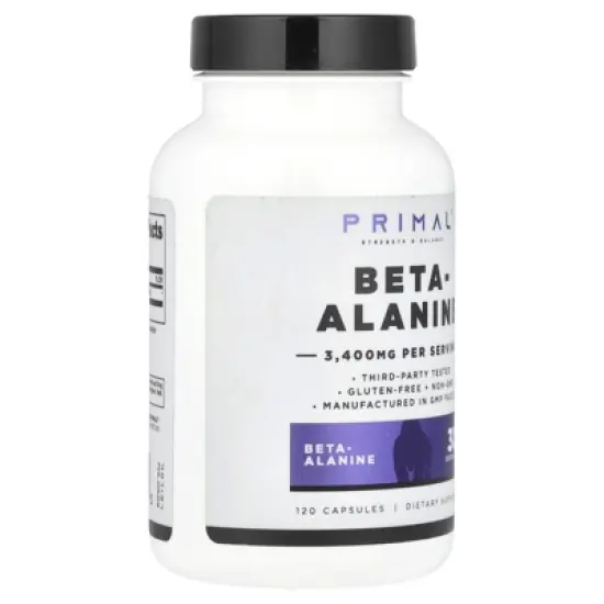 PrePrimal Beta-Alanine, 120 Capsules (850 mg per Capsule) image {2}