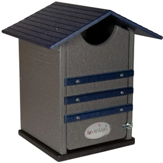 Ultimate Poly Screech Owl or Saw-Whet Owl House Nesting Box image {1}