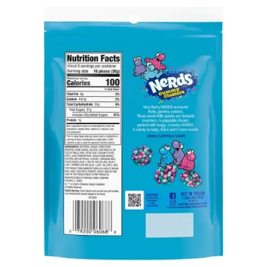 Nerds Candy Gummy Clusters - 8oz image {9}