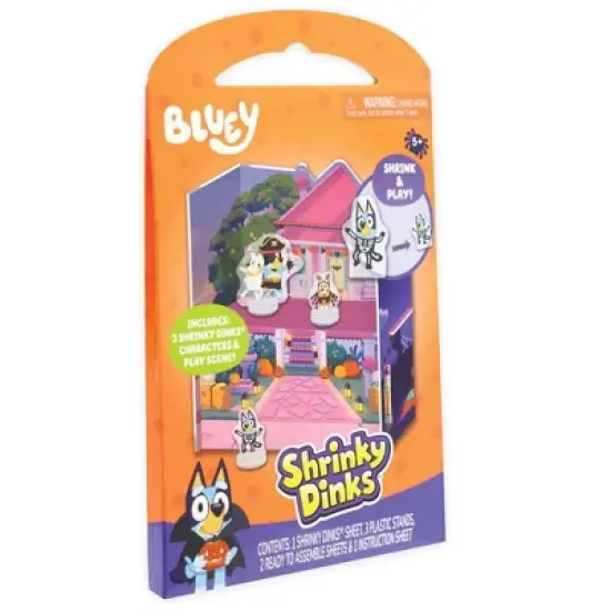 Disney Shrinky Dinks Bluey Halloween Activity Kit image {1}