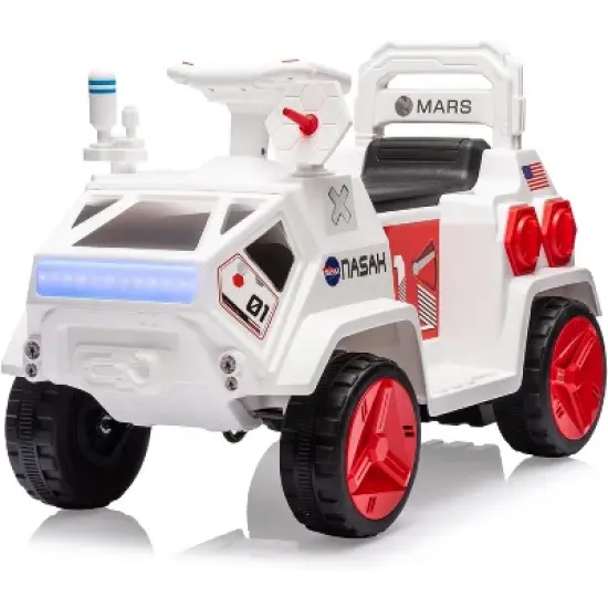 Ride On Car, Electric Car for Kids, LED Flash Lights, Radar Rocket Sound & Music Player with USB Port, for Boys and Girls image {10}