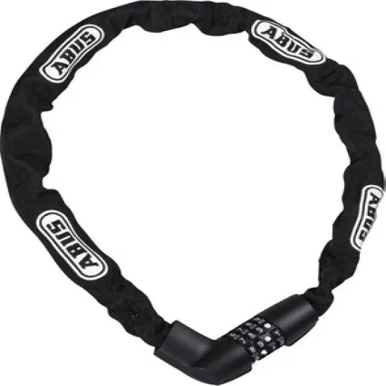 ABUS Tresor 1385 Combination Chain Lock 110 x 7cm Black Resettable image {1}