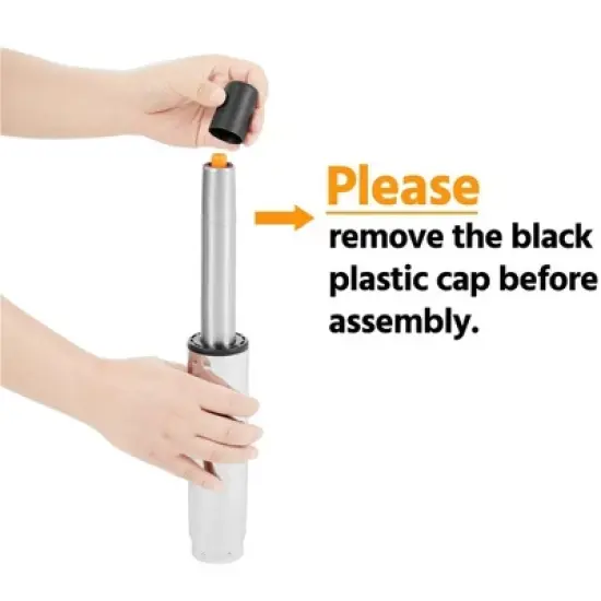 Yaheetech Mid-Back Office Chair with Arms 360&deg; Swivel PU Leather Office Executive Chair image {7}