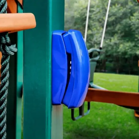 Gorilla Playsets Play Phone Swing Set Accessory - Blue image {1}