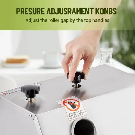 Commercial Sugar Cane Juicer Machine Manual Press Extractor Squeezer 110LBS/H image {2}