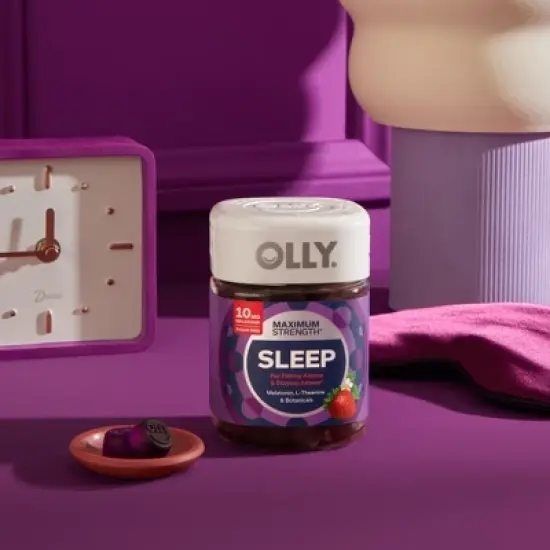 OLLY Maximum Sleep 10mg Gummies - Strawberry image {1}