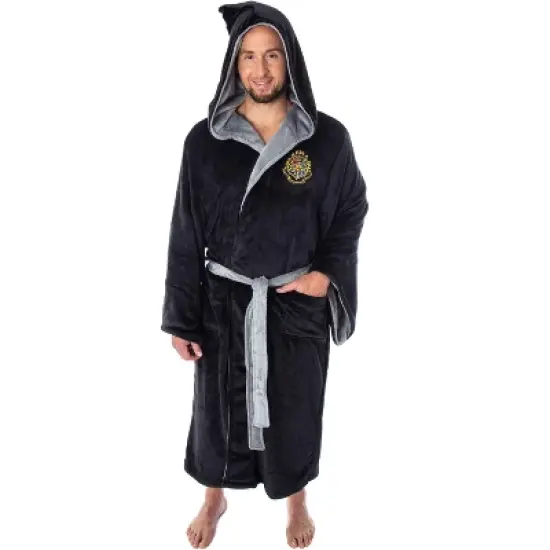 Harry Potter Adult Fleece Plush Hooded Robe image {8}
