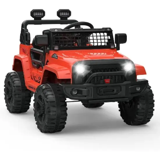 12V Kids Ride-On Truck Car, Electric Off-Road Vehicle with Parent Remote Control, 3 Speed, ASTM Certified Battery Powered Toy for Toddlers image {14}