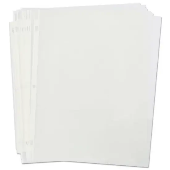 Universal Top-Load Poly Sheet Protectors - Letter - Case of 200 image {4}