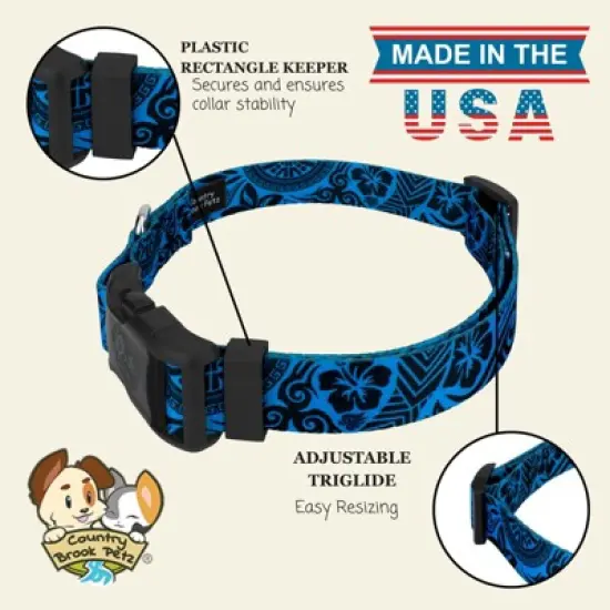 Country Brook Petz&reg; Deluxe Dog Collar - Attitude Collection - Made In The U.S.A. image {3}