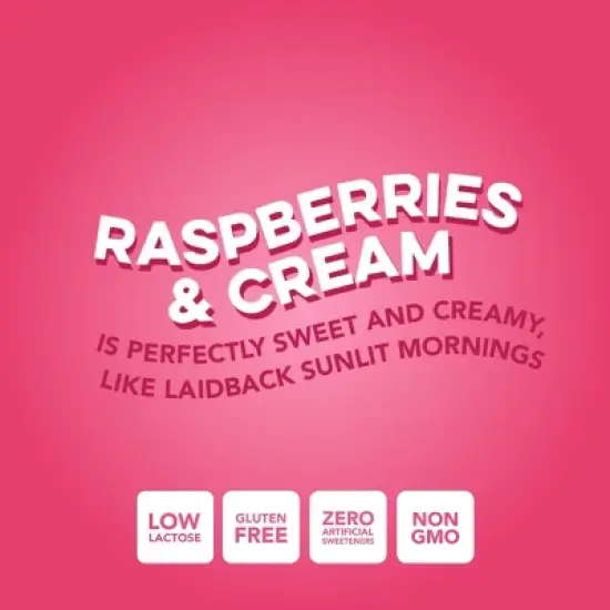 Clean Simple Eats Clear Protein Water Raspberries & Cream - 16 fl oz Can image {1}