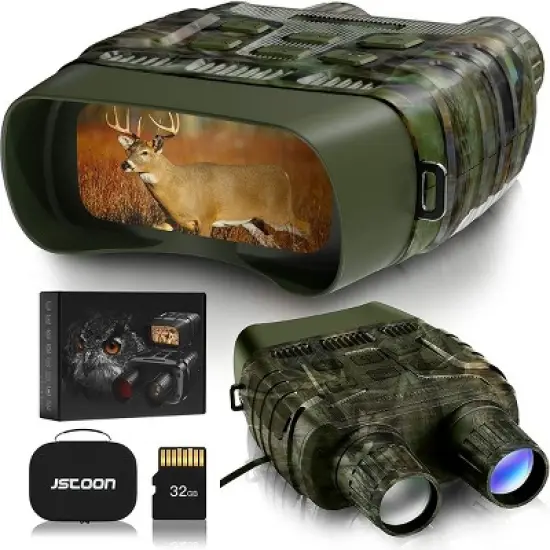 JStoon Night Vision Goggles - Digital Binoculars, 100% Darkness Viewing, HD 1080p image {5}