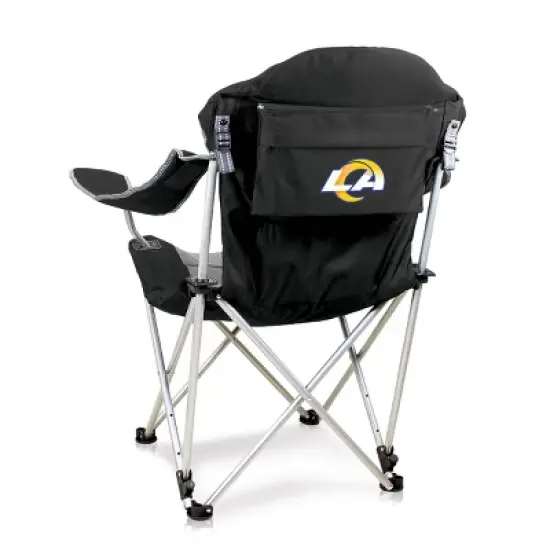 NFL Los Angeles Rams Reclining Camp Chair with Head Support image {4}