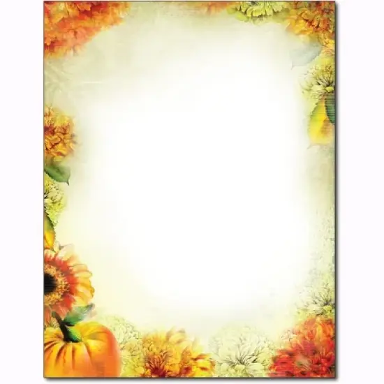 Great Papers AUTUMN FOLIAGE 80 Count Letterhead image {1}