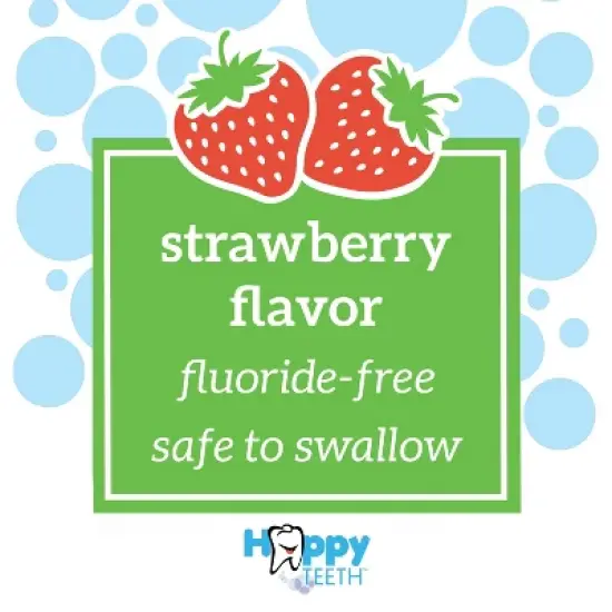 Dr. Brown's Infant-to-Toddler Training Toothbrush & Fluoride-Free Baby Toothpaste Strawberry Flavor - 0-3 years - Giraffe image {10}