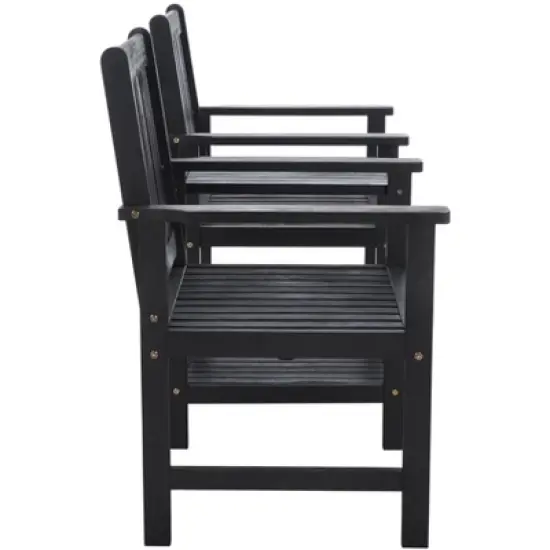 Brea Twin Seat Bench - Outdoor - Safavieh image {4}