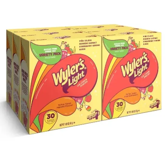 Wyler's Light Watertok Island Variety Sugar Free Drink Mix - 30ct image {6}