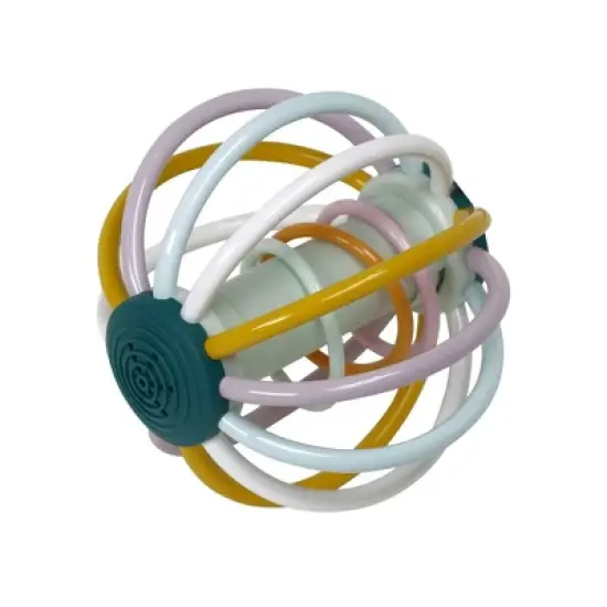 Manhattan Toy Comet Outer Space Themed Rattle and Teether Sensory Developmental Baby Toy image {2}