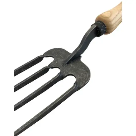 DeWit Twisted Tine Fork &ndash; Extra Strong Hand Tool for Tough Soil image {2}