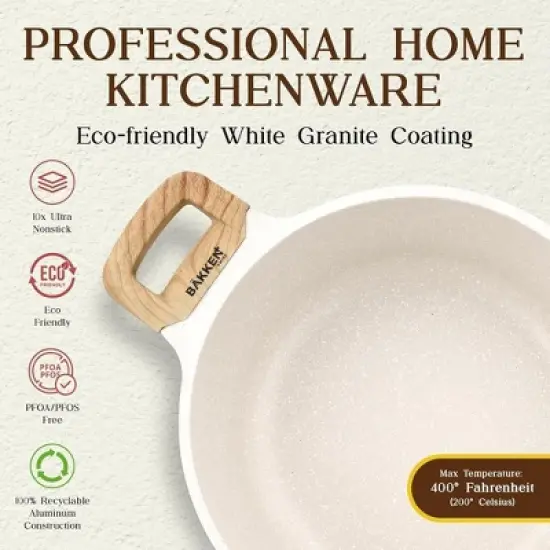 Bakken- Swiss 14-Piece Kitchen Cookware Set image {6}