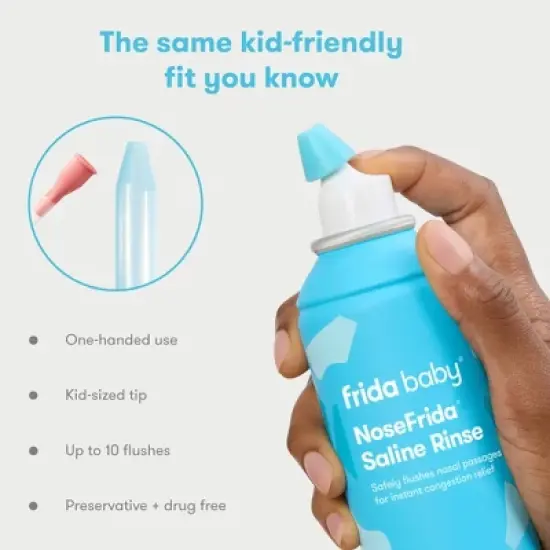 Frida Baby Saline Nasal Rinse - 5oz image {4}