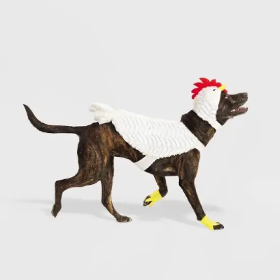 Halloween Full Body White Chicken Cat and Dog Costume - Hyde & EEK! Boutique&trade; image {7}