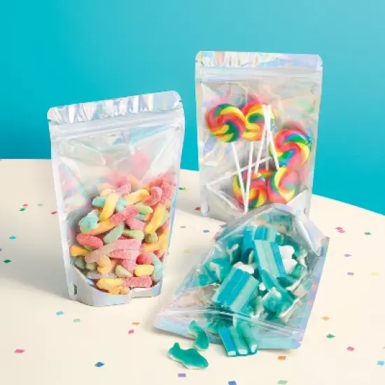 12ct Iridescent Disco Treat Pouch Spritz&trade; image {1}