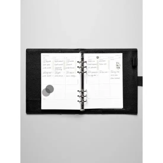 2026 Dated Weekly Task Planner Insert | Monday Start | Cloth & Paper image {1}