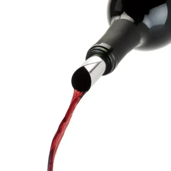 Innovine Reusable Drip Guard Wine Discs, No-Drip Mess-Free Pouring, Durable Metallic Design, Perfect for Wedding, Picnic, Home Bars, Set of 6 image {3}