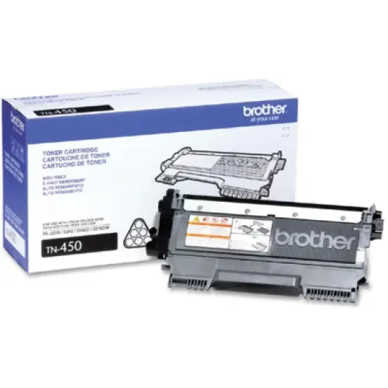 Brother TN450 High-Yield Toner Black image {8}