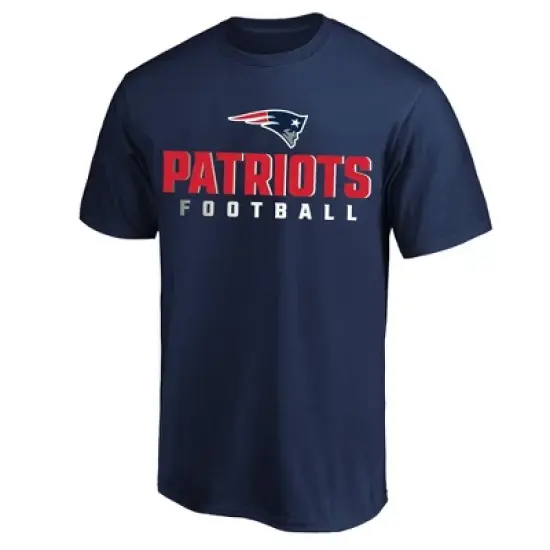 NFL New England Patriots Men's Big & Tall Short Sleeve Cotton T-Shirt image {3}