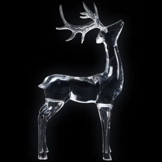 Northlight Standing Acrylic Deer Christmas Decoration - 15" image {2}