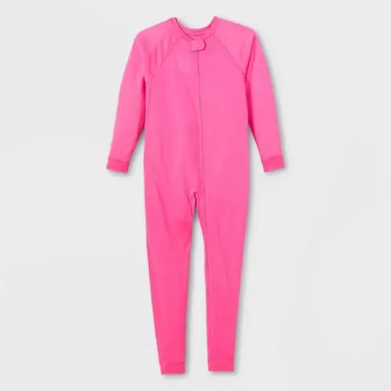 Kids' Adaptive Reversible Pajama Jumpsuit - Cat & Jack&trade; image {1}