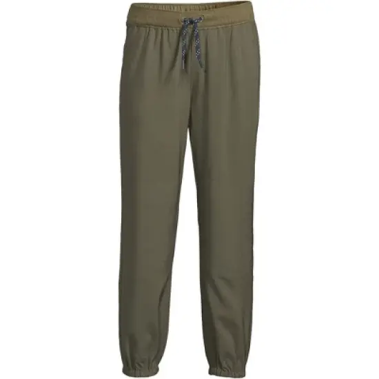 Lands' End Boys Iron Knee Athletic Stretch Woven Jogger Sweatpants image {7}