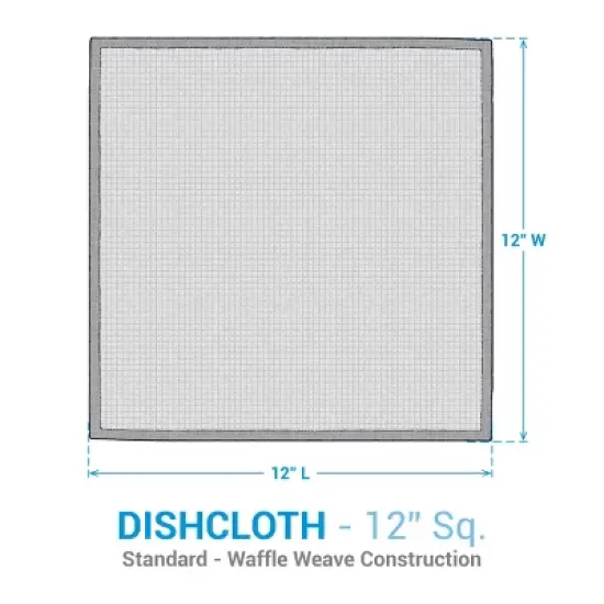 Split P Waffle Weave Wild Heart Print Dishcloths Set of 8 image {5}