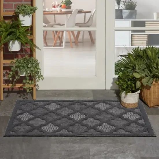 Nourison Trellis Outdoor Rug image {1}