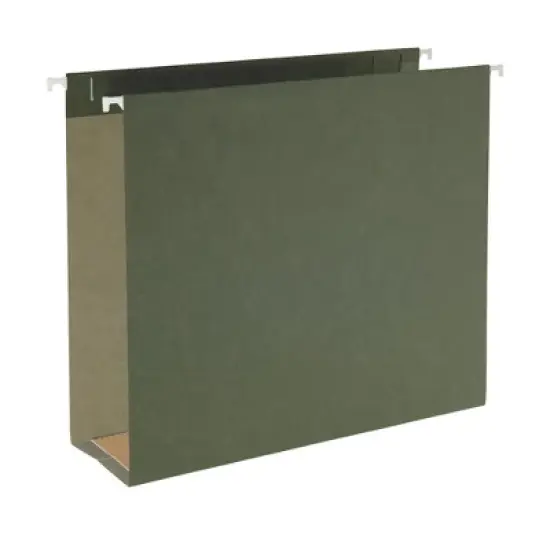 Smead Hanging Box Bottom File Folder, 3" Expansion, Letter Size, PAPER,  25 per Box (64279) image {5}