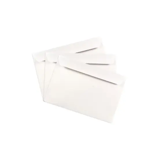 JAM Paper #7 1/2 Booklet Envelope 10 1/2" x 7 1/2" White 1000/Carton (4246B) image {2}