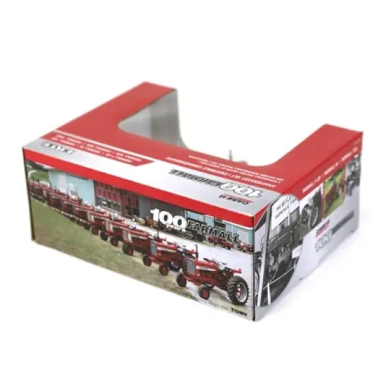 ERTL 1/64 Limited Edition Farmall 100th Anniversary Tractor Set 44301 image {3}