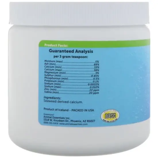 Animal Essentials Sea-Cal, For Dogs and Cats, 12 oz (340 g) image {2}